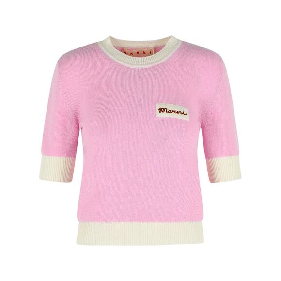 Marni Pink Wool Blend Sweater Women